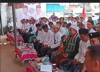 HM Dja’far Shodiq Kukuhkan Tim Pemenangan dan Relawan di Mesuji Makmur