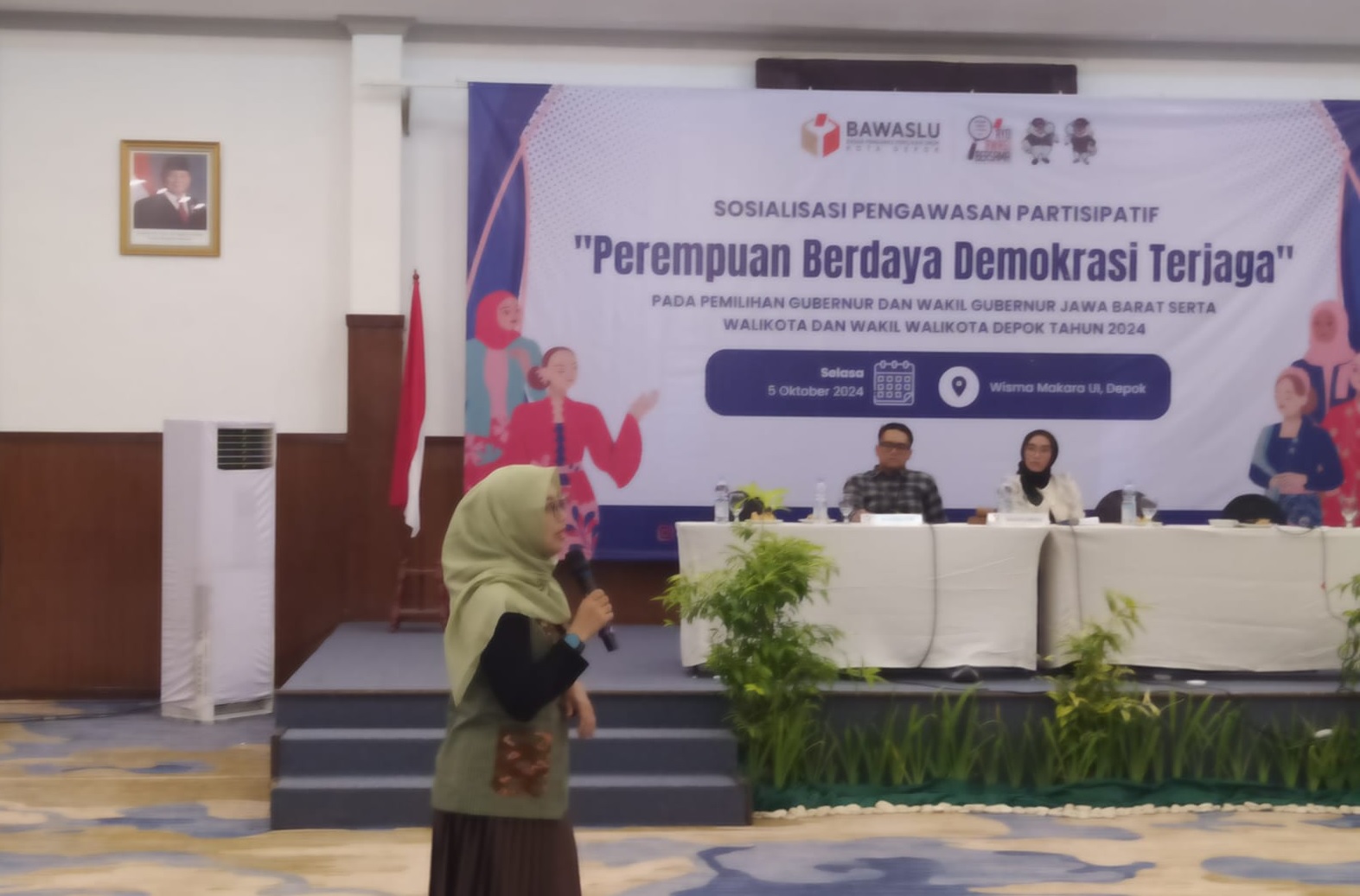 Bawaslu Depok gelar Sosialisasi Partisipatif “Perempuan Berdaya Demokrasi Terjaga”