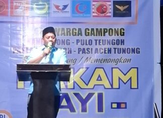 Didepan Ratusan Pendukungnya, HAKAM Sampaikan Visi Misi Konsep Kemandirian Ekonomi