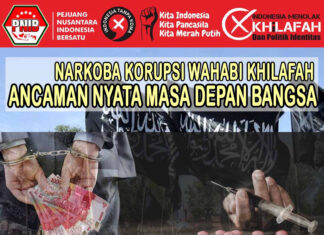 PNIB : Narkoba, Korupsi, Wahabi, Khilafah, HTI Bangkit Sebabkan Intoleransi Radikalisme Terorisme Semakin Menjangkit