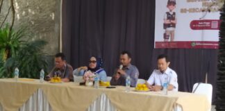 Acara Bimtek Penguatan Kapasitas PTPS Kecamatan Pasar Minggu berlangsung Aman dan Tertib