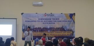 Panwascam Pancoran Mas Depok Adakan Bimtek PTPS 6 Kelurahan, Kenalkan Apps Bale Data Bawaslu Jawa Barat