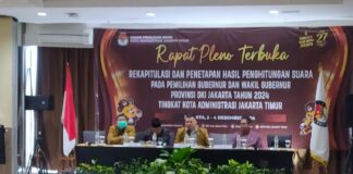 Paslon 03 Pramono Anung – Rano Karno Raih Suara Terbanyak pada Rekapitulasi KPU Jakarta Timur