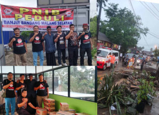 PNIB Peduli Musibah Bencana Alam di Malang Selatan, Bergandeng Tangan Merajut Persatuan Indonesia, Kesetaraan Dan Solidaritas