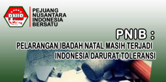 Pelarangan Ibadah Terjadi Lagi, PNIB Anggap Indonesia Darurat Toleransi Antar Umat Beragama