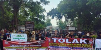 AMT PWI LS PNIB Lakukan Kirab Merah Putih Tulungagung Tolak Kehadiran Habib Syech Dan Lawan Manipulasi Sejarah Peradaban Bangsa