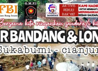 Beberapa Organisasi Yang Tergabung di IBH Peduli Kirim Bantuan Kemanusiaan ke Sukabumi