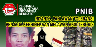 PNIB Berharap Riyanto Pahlawan Toleransi Penjaga Pancasila Dan Kebhinekaan Layak Dianugerahi Sebagai Pahlawan Nasional
