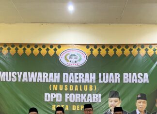 Edi Dadang Chandra Terpilih Sebagai Ketua DPD Forkabi Kota Depok