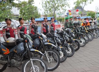 Ratusan Personel Gabungan, Dikerahkan Dalam Pengamanan Tahun 2025