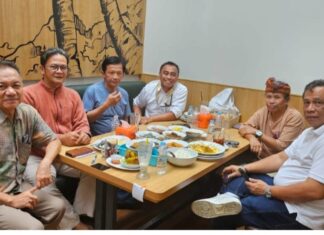 Mengakhiri Tahun 2024 DPP SWI (Sekber Wartawan Indonesia) menggelar Bincang Siang Bersama di Kawasan Kota Depok