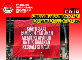 Resolusi 2025, PNIB Inginkan Gempur Sistem Korup Biang Keladi Penjajahan Ekonomi Rakyat dan Pembiayaan Terorisme Serta Ideologi Asing Wahabi Khilafah