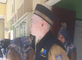 Peluncuran Program Makan Bergizi Gratis di Depok, Menteri Meutya Hafid Tinjau Langsung Dapur MBG