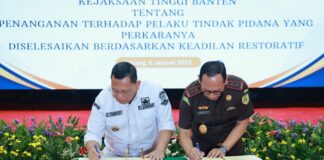 Kejati dan Pemprov Banten Sepakati Penanganan Pidana Berdasarkan Keadilan Restoratif