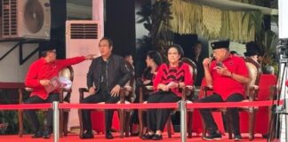 HUT ke-52 PDI Perjuangan Dirayakan Secara Sederhana di Lenteng Agung