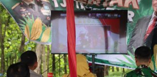 Polres Demak Bersama Instansi Terkait, Gelar Tanam Jagung Satu Juta Hektar