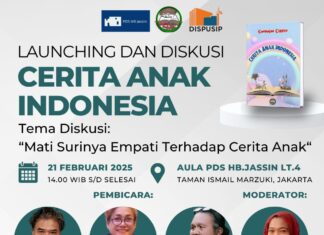 Anak-Anak Indonesia Mulai Lupa Dunia Baca, TISI Luncurkan Buku Cerita Anak Berlatar Belakang Berbagai Tradisi Daerah