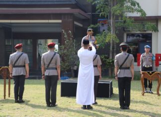 Polres Demak Gelar Sertijab Wakapolres dan Kasat Reskrim