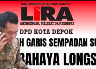 Besok, Ratusan Masa LIRA Bakal ‘Kepung’ Kantor Walikota Depok