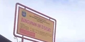 Pemkot Depok Segel Bangunan Sambel Bakar Indonesia, Penegak Perda Jalankan Tugas