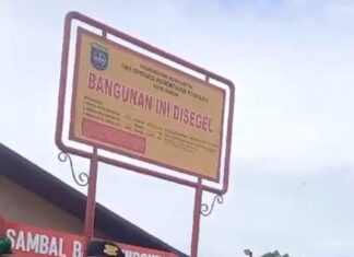 Pemkot Depok Segel Bangunan Sambel Bakar Indonesia, Penegak Perda Jalankan Tugas