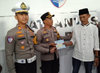 Polres Demak Tindak Pengemudi Fortuner Lawan Arus