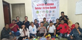 JUM’AT CURHAT KAPOLSEK MRANGGEN BERSAMA SEDULUR AKTIVIS DEMAK