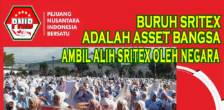 PNIB : Buruh Sritex Itu Aset Bangsa, Jangan Telantarkan Mereka Karena Persaingan Bisnis, Negara Wajib Hadir Selamatkan Buruh