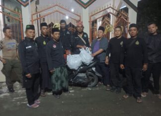 PNIB Bersama Pagar Nusa Kota Bekasi Salurkan Bantuan Untuk Korban Banjir, Amalkan Panca Prasetya Dan Implementasikan Pancasila