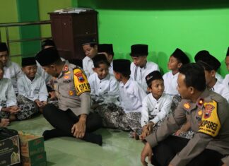 Kapolres Demak Berikan Santunan dan Takjil di Panti Asuhan