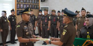 Kejaksaan Negeri Demak Laksanakan Pelantikan dan Sertijab Kasi Intelijen