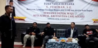 Momen BukBer, Anggota DPRD Depok H Turiman Ajak Bersatu Kawal Pembangunan Kota Depok