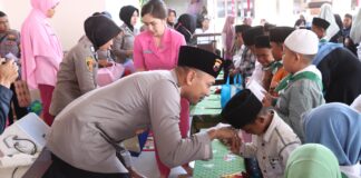 Polres Demak Gelar Do’a Bersama Anak Yatim Piatu
