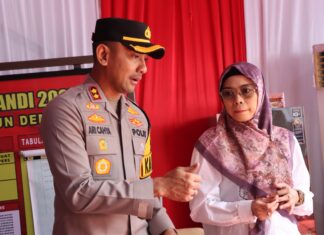 Pastikan Kesiapan Petugas, Bupati Demak dan Kapolres Monitoring Pos Pengamanan Mudik 2025