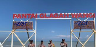 Satbinmas Polres Demak Patroli dan Beri Imbauan di Obyek Wisata Istambul