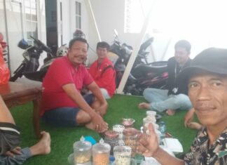Open House Di Rumah Ketua LSM KAPOK Kasno, Ada Hikmah Silaturahmi Yang Lama Terputus Terjalin Kembali