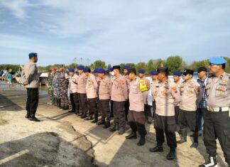 Polres Demak Terjunkan Ratusan Personel Amankan Tradisi Syawalan