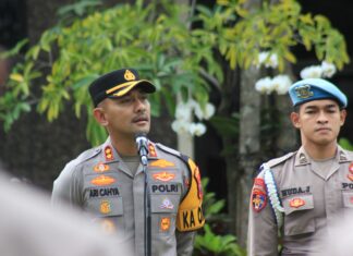 Kapolres Demak Ucapkan Terima Kasih Kepada Petugas Pengamanan Lebaran 2025