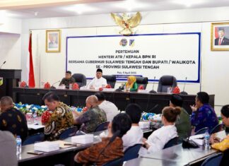 Jalin Kerjasama Dengan Kepala Daerah, Menteri Nusron: Ada 1,1 Juta Hektare Tanah di Sulteng yang Bisa Diberdayakan Buat Kepentingan Masyarakat