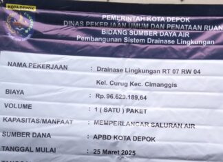 Ada Dua Pekerja Dibawah Umur Diproyek Infrastruktur PUPR Kota Depok
