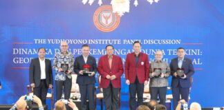 Jadi Pembicara di Panel Diskusi The Yudhoyono Institute, Wamen Ossy Bahas Kerja Sama Regional Menghadapi Polarisasi Tatanan Dunia