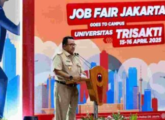 Wagub DKI Jakarta Rano Karno Buka Job Fair Goes to Campus Universitas Trisakti