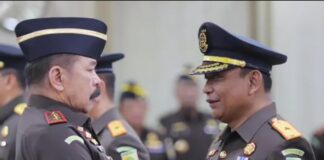 Jaksa Agung ST Burhanuddin Lantik Yudi Triadi Sebagai Kepala Kejaksaan Tinggi Aceh