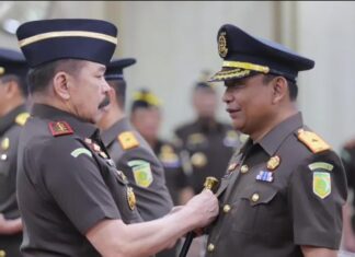 Jaksa Agung ST Burhanuddin Lantik Yudi Triadi Sebagai Kepala Kejaksaan Tinggi Aceh