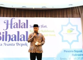 Pererat Silaturahmi dan Perkuat Komitmen Menuju Depok Maju, PT Tirta Asasta Depok Gelar Halal Bihalal 1446 H
