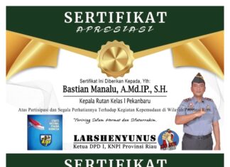 Apresiasi Kinerja Karutan dan KPR Pekanbaru, Ketua KNPI Riau Beri Ucapan Selamat dan Bilang ini