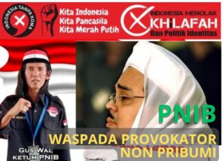 PNIB : Tindak Tegas Provokator Rizieq Shihab Dan Bahar Smith Yang Berupaya Memecah Belah Persatuan Indonesia