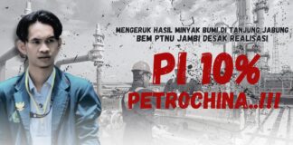 PI 10% PETROCHINA JAMBI TAK KUNJUNG REALISASI KORDA BEM PTNU SIAP LAKUKAN AKSI