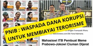 PNIB : Koruptor 300 Triliun Divonis 8 Tahun, Pembuat Meme Diancam Hukuman 12 Tahun Padahal Tidak Mencuri Sepeserpun