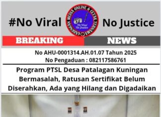 Program PTSL Desa Patalagan Kuningan Bermasalah, “Ratusan Sertifikat Belum Diserahkan, Ada yang Hilang dan Digadaikan”
